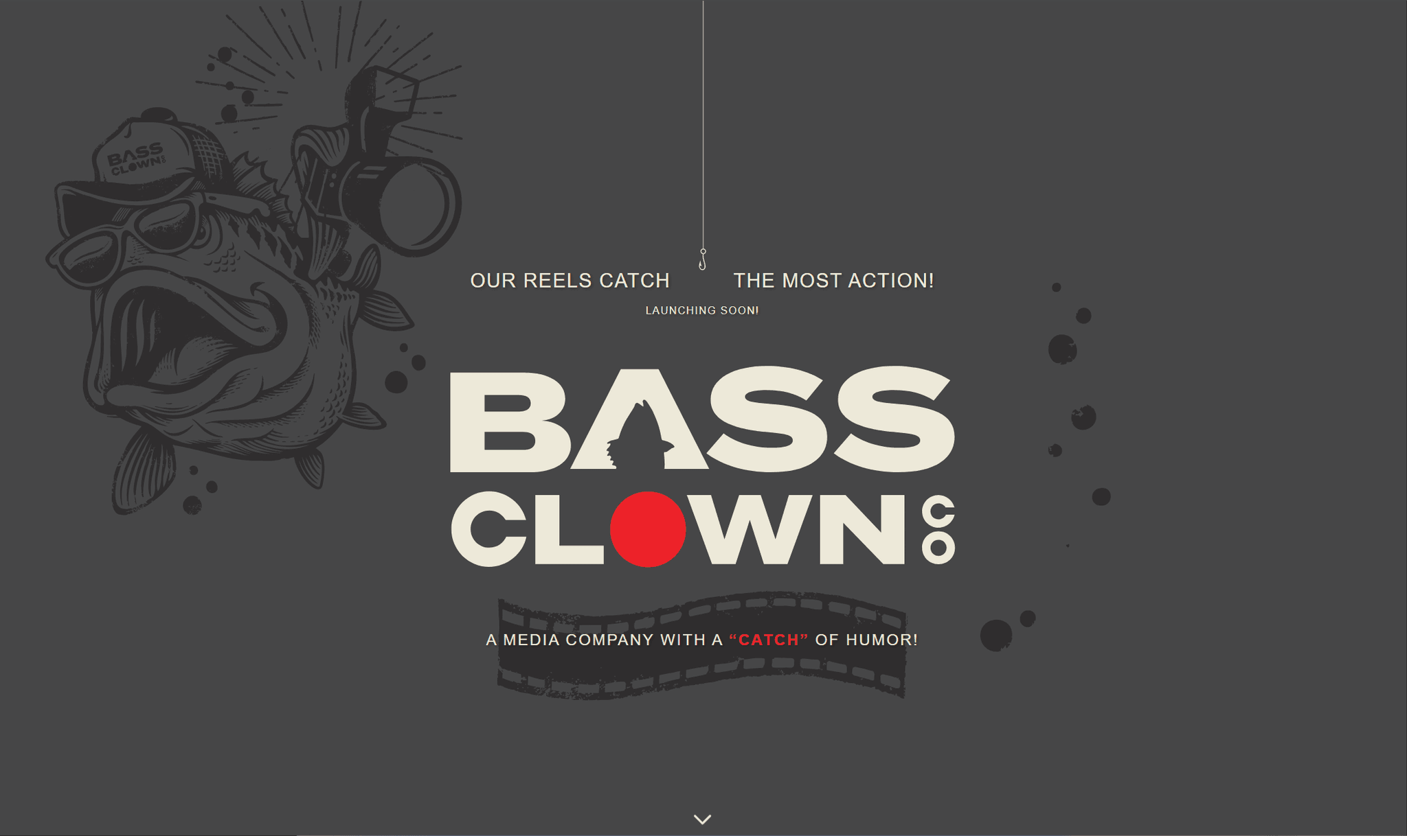 Bass Clown Landing Page